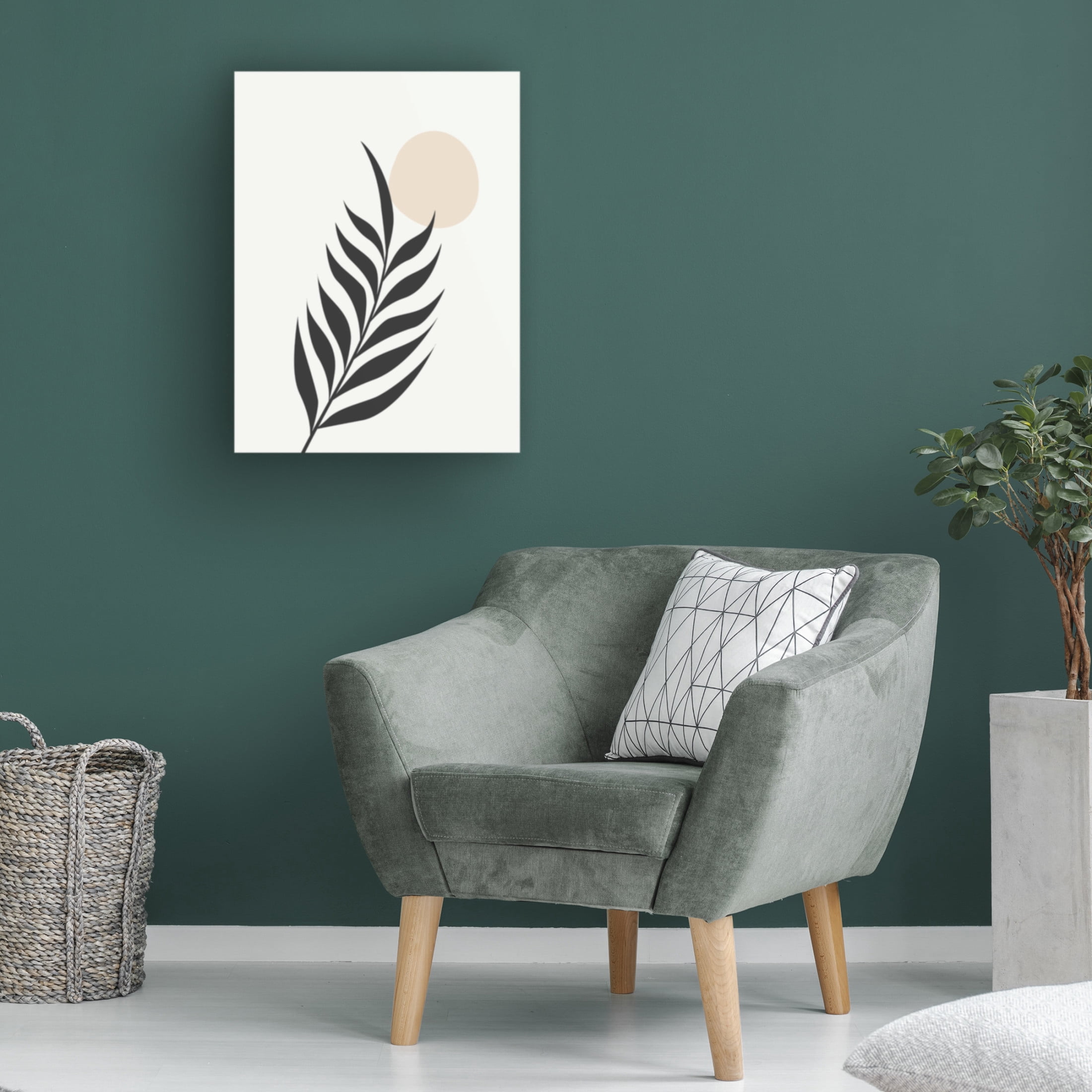 Trademark Fine Art Beth Cai Leaf Sun Canvas Wall Art