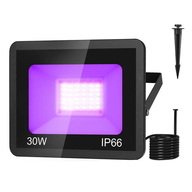 Zilai UV Purple Projection Lamp IP66 Waterproof 30W LED Blacklight Flood Stage Light