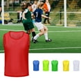 thumbnail image 5 of PASILI Football Volleyball Jerseys Football Vest Jerseys Loose Polyester Practice Vest Sports Training Bibs Football Vest, 5 of 7