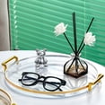 thumbnail image 3 of Multifunction Serving Tray with Handles Dessert Serving Tray Tray for Party Clear, 3 of 9
