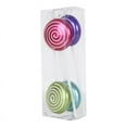 thumbnail image 2 of Vickerman 10" Multi-Colored Candy Swirl Lollipop Christmas Ornaments, 4 per Box, 2 of 2