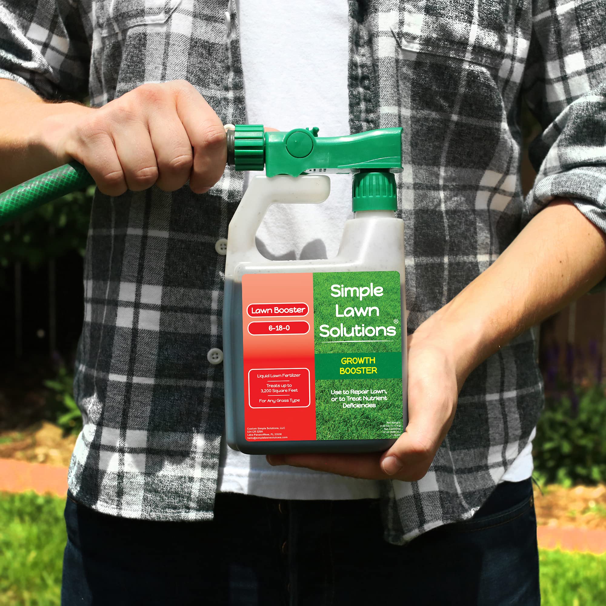 Extreme Grass Growth Lawn Booster- Liquid Spray Concentrated Starter 