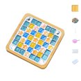 thumbnail image 2 of Kcavykas Waterproof Living Room Decor Crafts Mosaicss Tile Set Wooden Cup Mats Mixed Color Mosaicss Set Crafts Pack 6ml Indoor/Outdoor Home Decor-blueE, 2 of 4