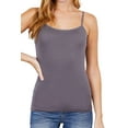 thumbnail image 2 of Women's Cropped Cami Tank with Adjustable Spaghetti Straps 2-Pack, 2 of 4