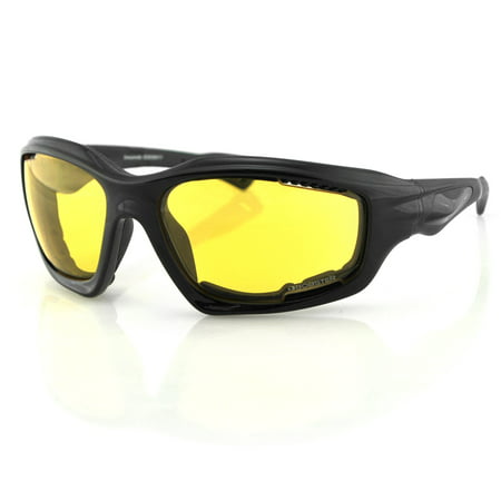 Desperado Sunglass-Black Frame-Anti-fog Yellow