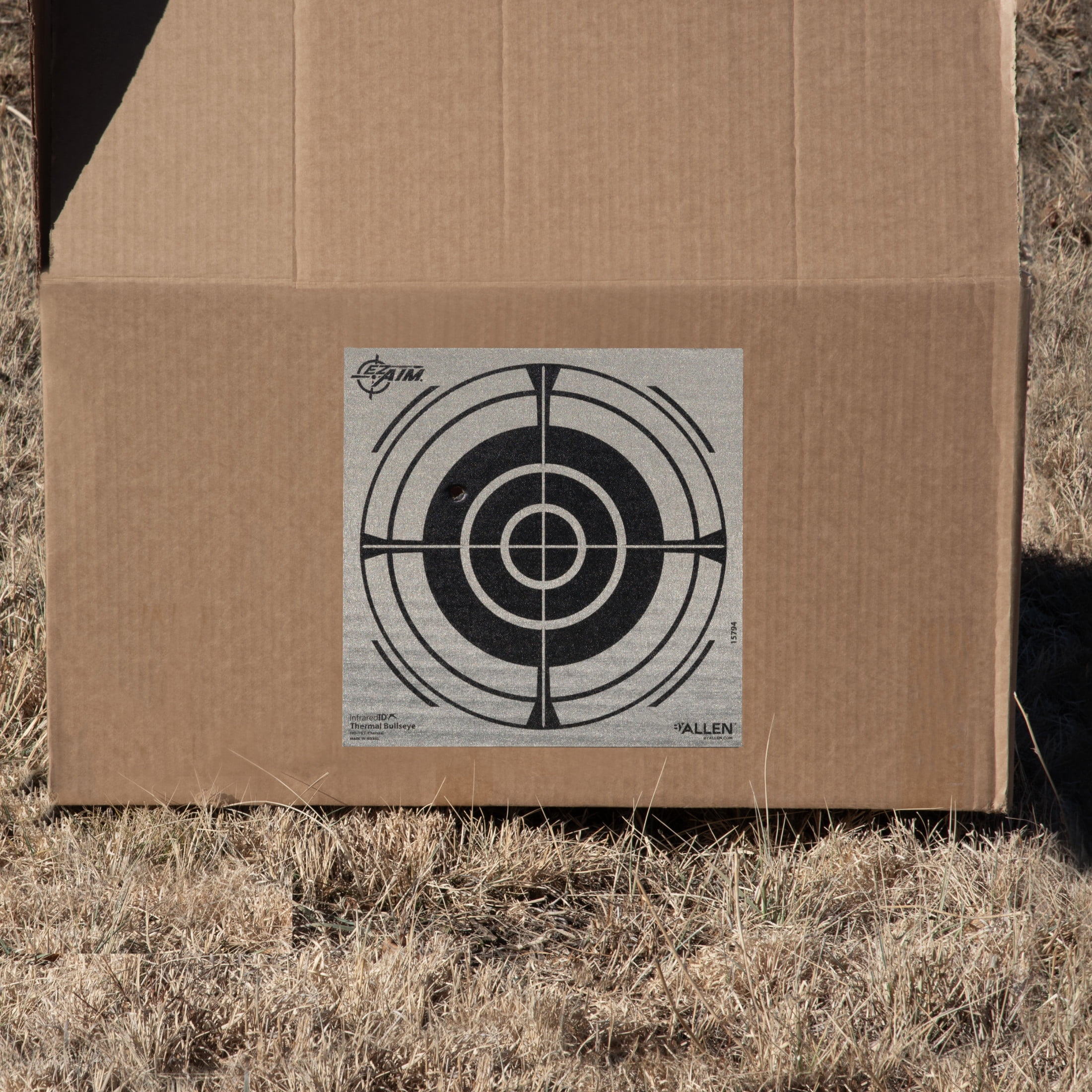 Ez Aim Adhesive 8" Thermal Bullseye Target, Multi