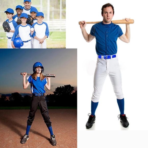 Cinturón de béisbol Cinturón de softbol Cinturón de cintura ajustable para jóvenes y adultos