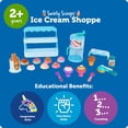thumbnail image 6 of Learning Resources Swirly Scoops Ice Cream Shoppe, Ice Cream Playset, Play Food, Ages 2 +, 6 of 7
