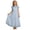 SQR106-Light Blue, variant on Flower Girl Dresses Birthday Wedding Sleeveless Elegant Lace Satin Party Romper Dress Sheer Overlay Couture Comfort Performances Formal Girls Dresses