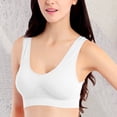 thumbnail image 2 of Lindreshi Womens Plus Size 5.00 Woman Sports Bra Without Steel Rings Yoga Vest Lingerie Underwear, 2 of 5
