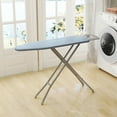 thumbnail image 2 of Gymax 48'' x 13.5'' Carbon Steel Ironing Table w/ 7-Level Height & Heat Resistant Cover, 2 of 10