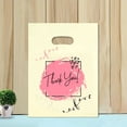 thumbnail image 4 of CSChome Sacs de Magasinage en Plastique Sacs Cadeaux des Fêtes 100 Pcs Impression Merci Expression de Gratitude Réutilisables Roulement Solide Emballage de Magasin pour T-Shirt Pantalons, 4 of 6