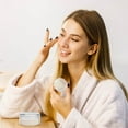 thumbnail image 4 of 12 PCS New Empty Grams Acrylic Clear Round Jars - Containers for Cosmetic, Lotion, Cream, Makeup, Bead, Eye shadow, Rhinestone, Samples(Clear Lid),, 4 of 5