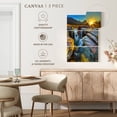 thumbnail image 5 of Elephant Stock Reynolds Creek And Triple Falls Wall Art - Vertical Multi Panel Canvas - Living Room Wall Decor - Nature Multi Panel - Brown And Orange Decor - 28" x 45", 5 of 8
