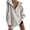 White, variant on Herrnalise Womens Oversized Hoodies and Sweatshirt V Neck Button up Loose Fit Henley Shirt 2024 Fall Fashion
