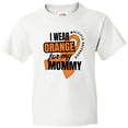 thumbnail image 3 of Inktastic I Wear Orange For My Mommy Multiple Sclerosis Awareness Youth T-Shirt, 3 of 5