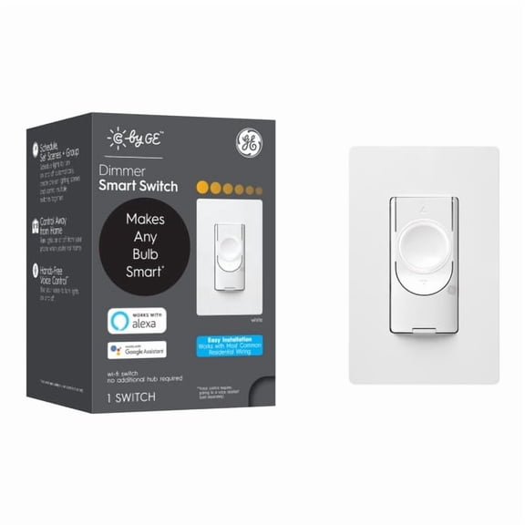 Cync by GE 93120079 3-Wire Smart Switch - Dimmer (1-Pack)