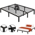 thumbnail image 3 of Base Cama Matrimonial Reforzada Soporta 750kg Acero 190x140x36 cm Plegable, 3 of 12