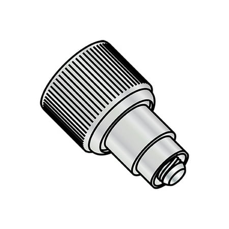 

632X.300X.187 Retractable Captive Panel Fastener Flare In Style Natural Finish (Pack Qty 20) BC-195993