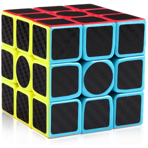 TiokMc 3x3 Magic Cube Stickerless Puzzle Toy, Educational & Fun Brain Game for Kids, Teens & Adults, Improves Cognitive Skills, Memory & Concentration, Birthday or Holiday Gift