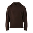 thumbnail image 5 of No Boundaries All Gender Oversized Fleece Hoodie Sweatshirt, 1 or 2-Pack, Men's, 5 of 5