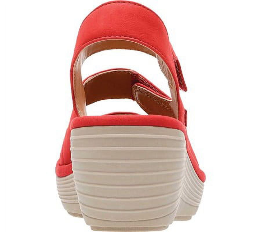 Clarks women's reedly breen wedge sandal outlet