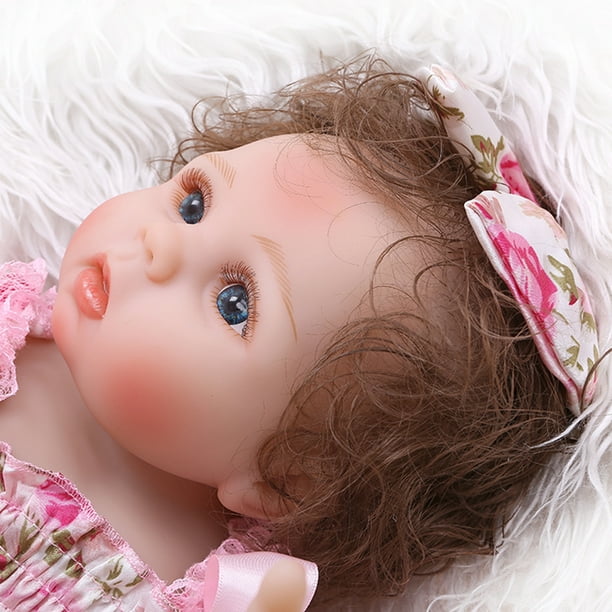 Decdeal Reborn Dolls Realistic Full Body Silicone Baby Doll 18.5