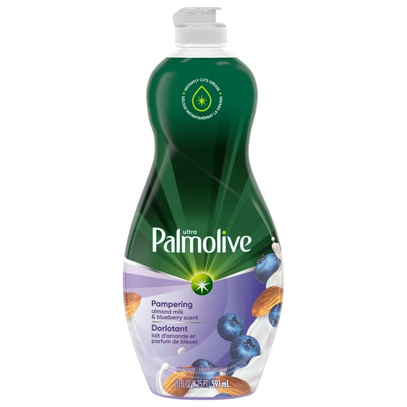 Palmolive Ultra Experientials Liquid Dish Soap, Almond Milk & Blueberry Scent - 20 Fluid Ounce