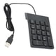 thumbnail image 3 of Teclado Numérico USB Mini 18 Teclas Teclado Numérico Para Computadoras Portátiles De Escritorio PC, 3 of 7