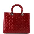 thumbnail image 3 of Pre-Owned Lady Dior Bag Cannage Quilt Patent Large By Rebag, 3 of 7