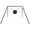 H- Stand/Chain Kit/10" Bullseye Gong, variant on Highwild Steel Target Stand AR500 Shooting Target System Complete Kit Combination (1)