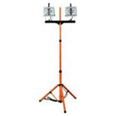 Warner 192541 500 watt 3 - 7 ft. Double Halogen Work Light with Switches & Handles