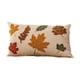 thumbnail image 2 of Funda de almohada de terciopelo con bordado de calabaza | Funda de cojín para sofá para decoración del hogar | Funda de almohada decorativa con cremallera oculta, 2 of 6
