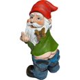 thumbnail image 1 of Mood Lab Garden Gnome - Gnome with Sagging Pants - 9.3 Inch Tall Statue Lawn Garden Figurine, 1 of 4