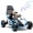 Blue, variant on Akaber Kids Electric Go Kart for Aged 6+, 24V Drift Kart Dual 200W Motors, Ride on Toy with Bluetooth Music and LED Lights, Metal Frame