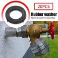 thumbnail image 3 of 20pcs Garden Hose Washers Rubber Seals with Self Locking Tabs 3/4 inch, 3 of 9