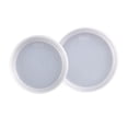thumbnail image 4 of 2Pcs Coaster Base Silicone Mould Resin Making Tray for Bedroom Party Wedding, 4 of 8
