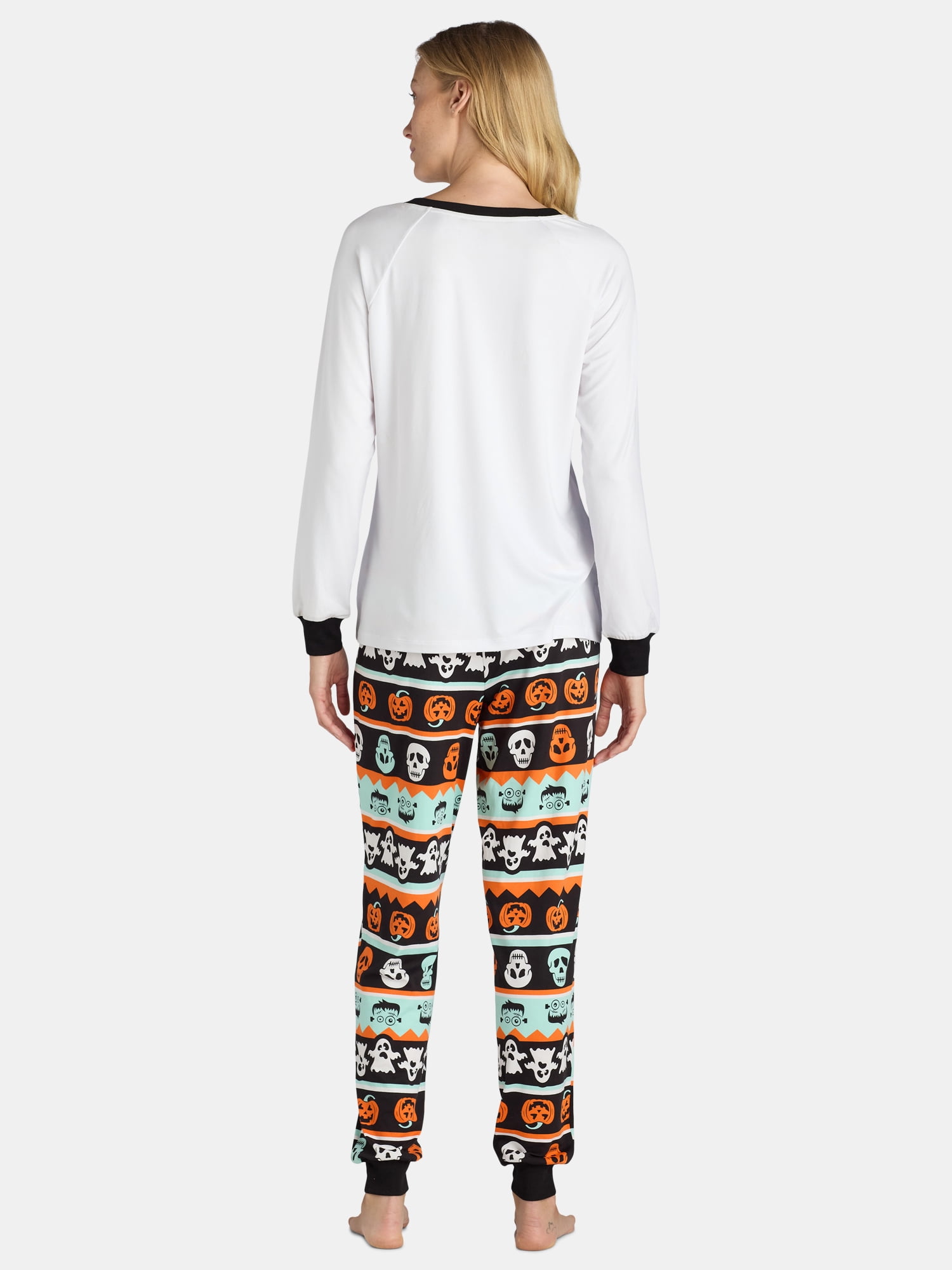 Halloween Women’s Matching Family Pajamas Set from Way to Celebrate, 2-Piece, Sizes S-3X