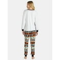 thumbnail image 5 of Halloween Women’s Matching Family Pajamas Set from Way to Celebrate, 2-Piece, Sizes S-3X, 5 of 6