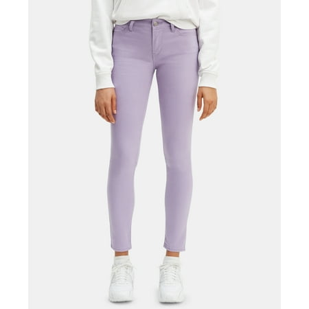 Levis Juniors 710 Super Skinny Colored Jeans,Lavender Honey Sateen,24