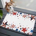 thumbnail image 4 of Rectangle Rug 2x3ft Area Rug, USA Flag Red Blue Star Area Rugs for Living Room Bedroom, American Independence Day Theme Floor Mat Non-Slip Non-Shedding Carpet Indoor Accent Rugs, 4 of 9