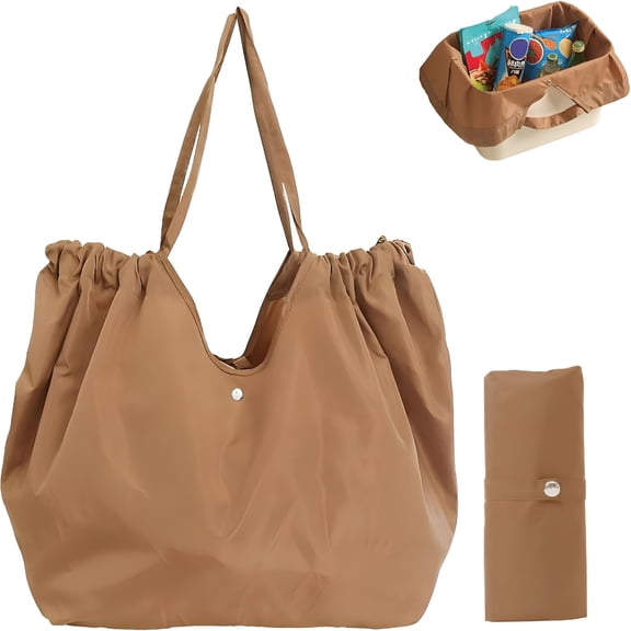 GASTROPOD Reusable Grocery Bags,Reusable Shopping Bags,Folding Bags Totes,Stretchable and Shrinkable Shopping Bag for Groceries