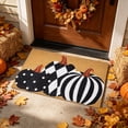thumbnail image 4 of Halloween Pumpkin Welcome Door Mat, Funny Durable Non Slip Decorative Rugs for Bathroom Bedroom Kitchen Front Door, 4 of 6