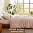 thumbnail image 2 of Juego de edredón Bedsure Waffle Twin Dusty Pink (180 x 220 cm), 2 of 7
