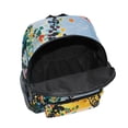 thumbnail image 6 of FORMRS School Backpack with Front Zippered Pocket 12" Student Travel Daypack, Colorful Leaves, 6 of 6