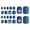 N, variant on Mcolor Summer Toe Nail Polish Stickers Full Nail Wraps for Women Self Adhesive Nail Polish Strips for Toes Gel Nail Strips Toenail Manicure Sticker