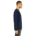 thumbnail image 3 of Bella Canvas Men`s Drop Shoulder Fleece, XS, Navy, 3 of 3