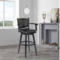 thumbnail image 2 of Boraam Broadmoor Extra Tall Swivel Stool - Black, 2 of 7