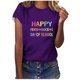 thumbnail image 2 of Fiudx Ofertas Flash Artículos En Oferta Camiseta Escolar para Mujer, Camiseta de Profesora de 100 Días, Camiseta Feliz de 100 Días, Impresión de Letras, Enseñanza, Manga Corta, 2 of 4