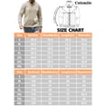 thumbnail image 4 of Colsmile Men Cable Knit Shawl Collar Sweater, Double Button Mock Neck Pullover, Soft Stretch Warm Knit Jumper for Fall Winter Casual Daily Wear, 4 of 10